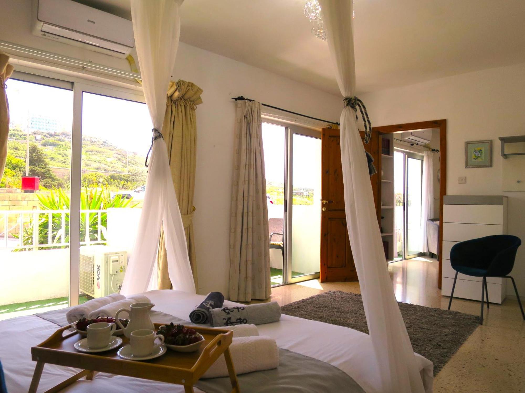 Close To Beach Unique & Cozy Apartment 3 Balconies Country Views 梅利哈 外观 照片